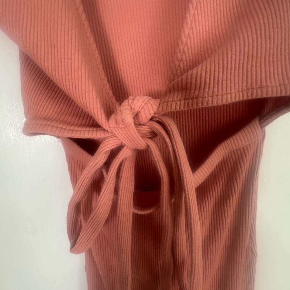 FP BEACH “Vroom Vroom” Midi Wrap Top Open Middle Dress - Picture 4 of 5